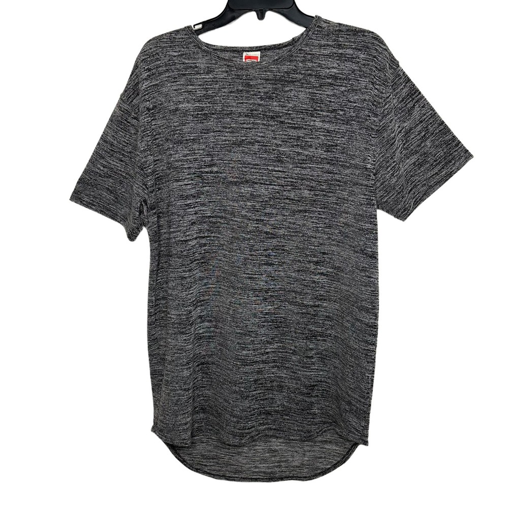 Gray Mens Short Sleeve lightweight shirt